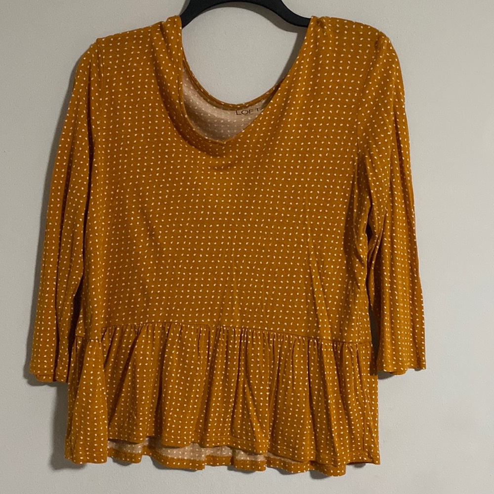 Like new peplum top